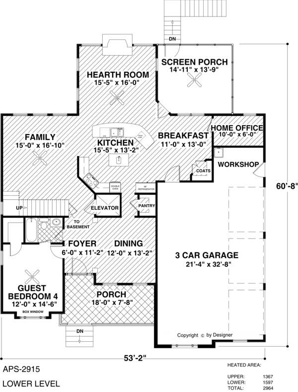 Lower Level Floorplan